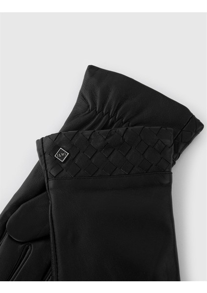 Fanny Kadın Deri Eldiven Siyah fiyatları