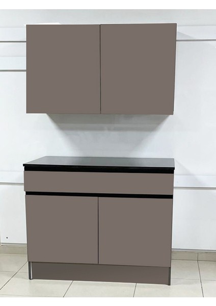 Pamir 100 Cm J Kulp Mdf Çok Amaçlı Mutfak Dolabı