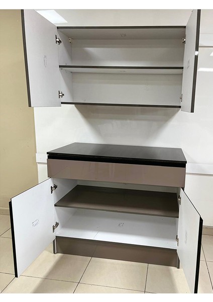 Pamir 100 Cm J Kulp Mdf Çok Amaçlı Mutfak Dolabı