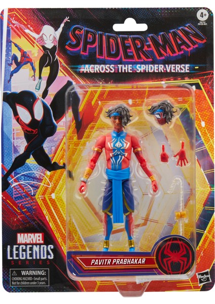 Marvel Legends Pavitr Prabhakar (Spider-Man: Across The Spider-Verse) Aksiyon Figürü