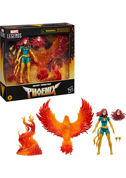 Marvel Legends Jean Grey And Phoenix Force Aksiyon Figür Seti