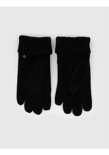 Stavanger Erkek Süet Deri Eldiven Siyah modelleri