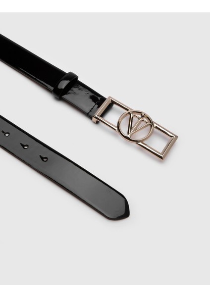 Agathe Kadın Kemer Siyah Rugan Deri fiyatları