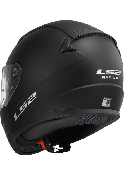RAPID 2 MAT SİYAH KASK XL