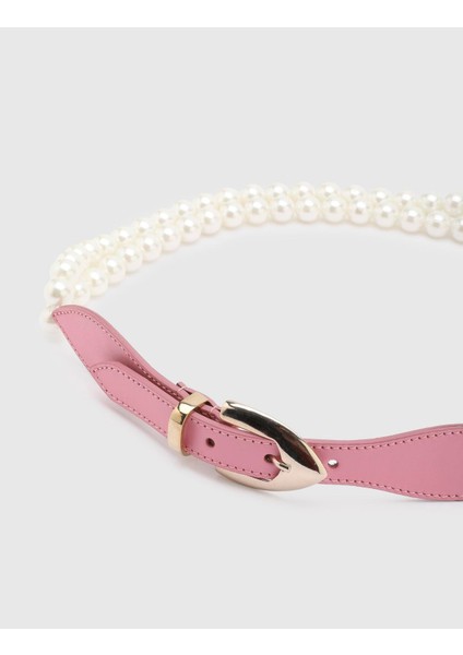 Jan Kadın Kemer Pembe Deri fırsatları