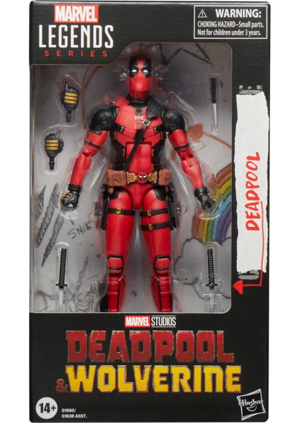 Marvel Legends Deadpool (Deadpool & Wolverine) Aksiyon Figürü