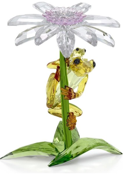 5670892 Swarovski Ev Dekorasyonu Idyllıa:frogs And Flower