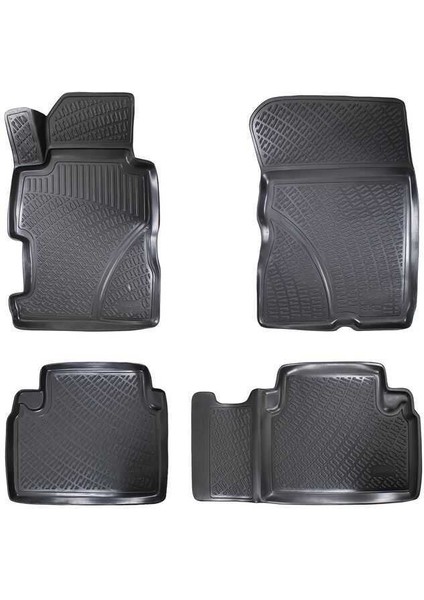 Honda Civic RS HB 2016 + 3D Havuzlu Paspas Siyah