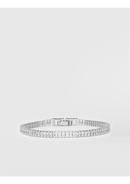 Mercei Kadın Bileklik Gümüş Renk 3 mm modelleri