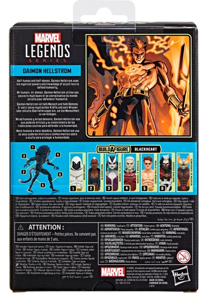 Marvel Legends Strange Tales Daimon Hellstrom Aksiyon Figürü (Blackheart Baf) indirimleri