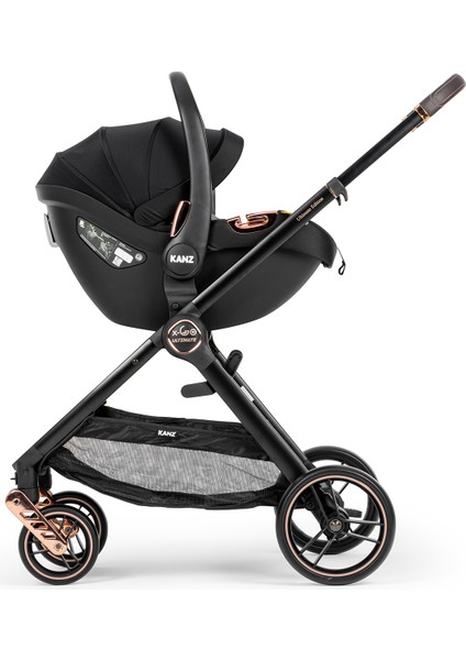 X-Go Ultimate Travel Sistem Bebek Arabası Rose Gold Gri fırsatları