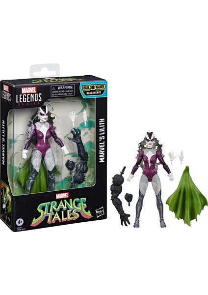 Marvel Legends Strange Tales Marvel's Lilith Aksiyon Figürü (Blackheart Baf)