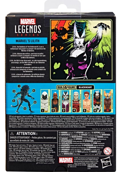 Marvel Legends Strange Tales Marvel's Lilith Aksiyon Figürü (Blackheart Baf) indirimleri