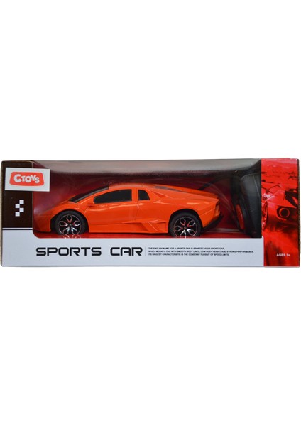 Sports Car 27 Mhz Full Fonksiyon Uzaktan Kumandalı Ferrari Turuncu Ce 07