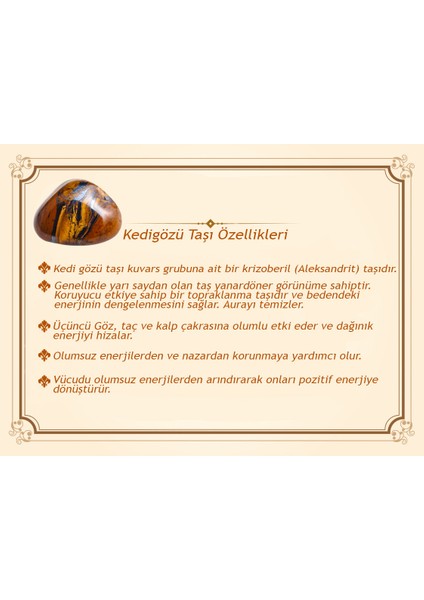 Çakra Çok Renkli Kedigözü Kadın Bileklik