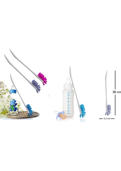 Biberon ve Şişe temizleme Fırçası