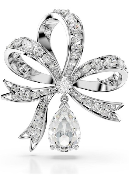 5680678 Swarovski Broş Hyperbola:brooch Whıte/rhs