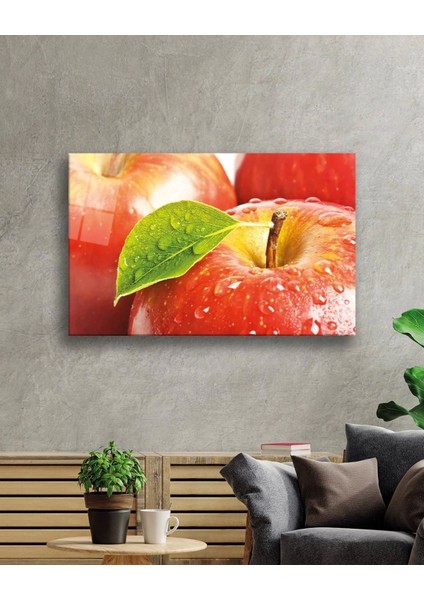 Elma Cam Tablo Apple Wall Hanging fiyatları