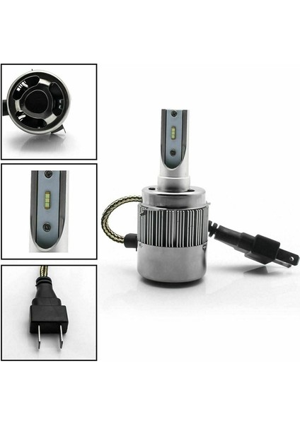 Orijinal Volkswagen H7 LED Far Ampulü 36W 4800LM 12V-32V / LAAM808 fiyatları