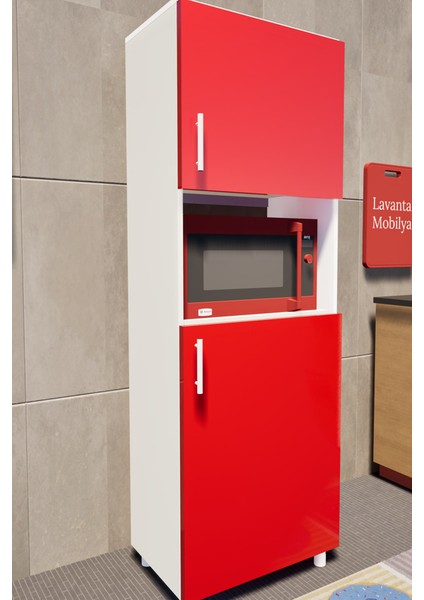 Idil Mdf Çok Amaçlı Mutfak Dolabı