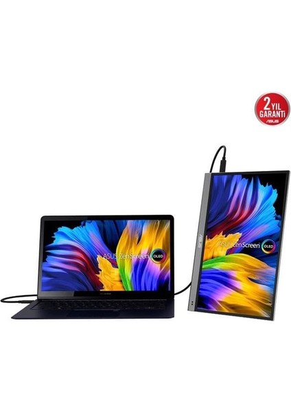 13.3" IPS Zenscreen MQ13AH 1ms 60HZ Mhdmı-Usbc Taşınabilir Monitör 1920X1080