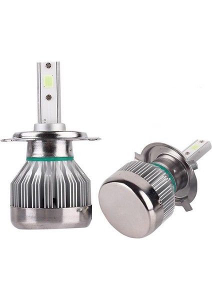 LED Far Ampulü H27 3500LMX2 30W Buz Mavi 12V / LAAM708