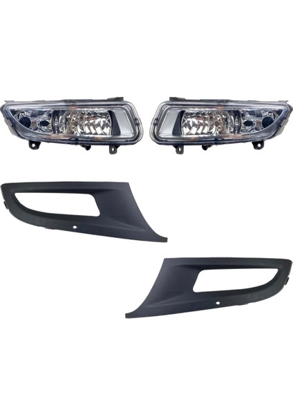 Sis Lambası Çift Duy Panjurlu Vw Polo 2010 Set / LASS117-2