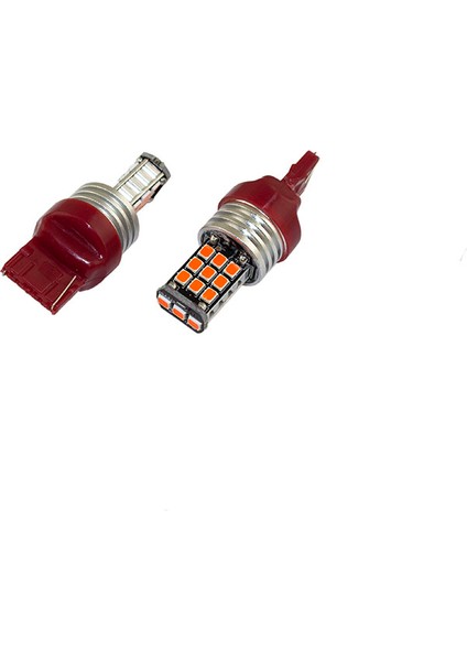 Honda Civic Stop Ampul T10 Büyük Kırmızı Çakarlı / LAAM654-1