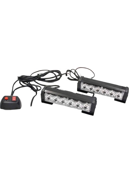 Flaşlı Ikaz Lambası Kırmızı/mavi / LAPA195