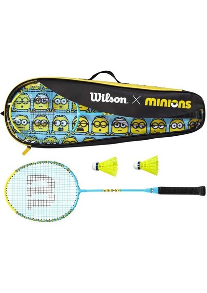 Çocuk Badminton Seti Minions 2.0 Jr Badminton Set 2 WR105710F2