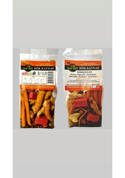 Tanlababa Kök Kaynar Çayı 100 gr fiyatları
