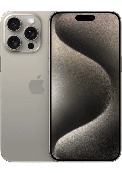Yenilenmiş Apple iPhone 15 Pro 256 GB Natürel Titanyum (12 Ay Garantili) - B Grade