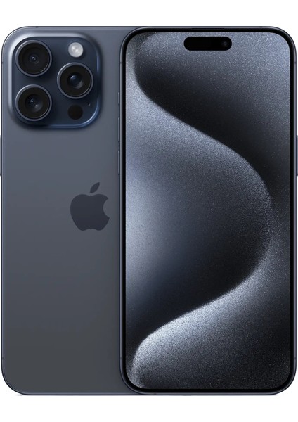 Yenilenmiş Apple iPhone 15 Pro Max 512 GB Mavi Titanyum (12 Ay Garantili) - B Grade