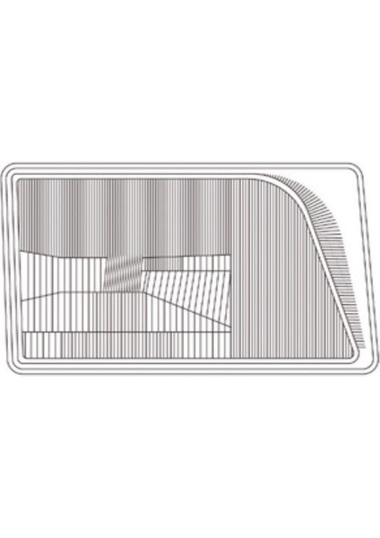 Far Camı Sol Mercedes E-Class W124 9395