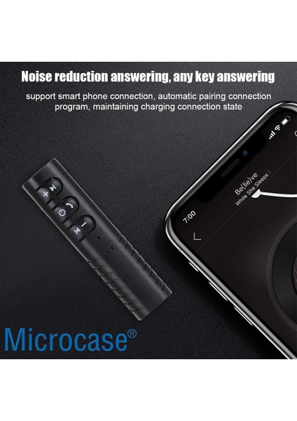 OKM_1002 Şarjlı Araç Aux Bluetooth Adaptör Müzik Çalar Aux Girişli Araç Kiti - AL4639 indirimleri