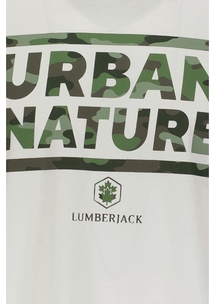 Erkek Tişört Urbanature 11KHK09 Beyaz modelleri