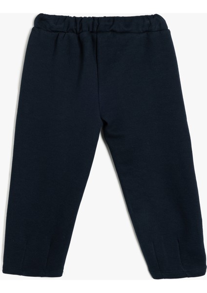 Basic Jogger Eşofman Altı Beli Bağlamalı Cep Detaylı Pamuklu fiyatları