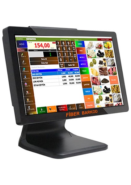Şarküteri Barkod Sistemi-1 / Fiber Barkod