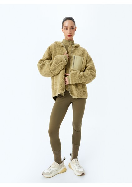 Spor Tayt Basic Yüksek Bel Şardonlu Yumuşak Tuşe Skinny Fit Interlok fiyatları