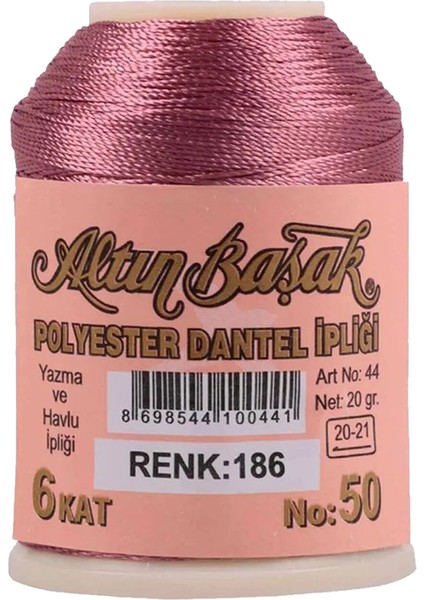 Oya ve Dantel Ipi 20 gr - - No: 186