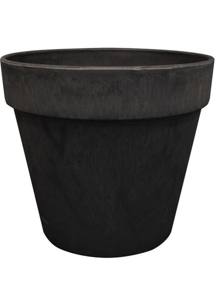 Nayla Siyah Plastik Saksı 25X23CM fiyatları