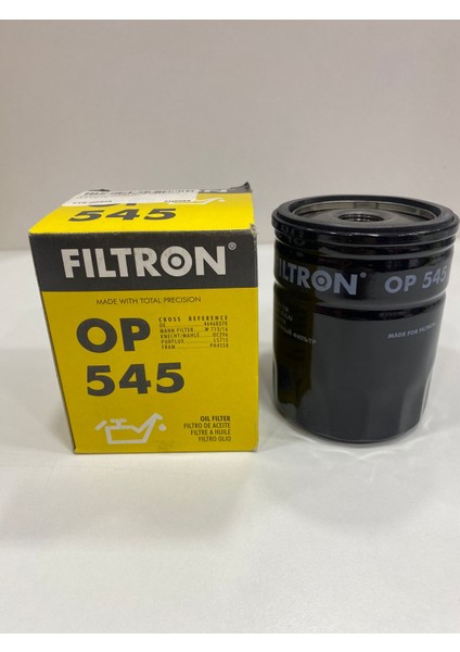 OP545 Yağ Filtresi Tofaş Slx / Tempra / Tipo / Uno / Brava / Bravo