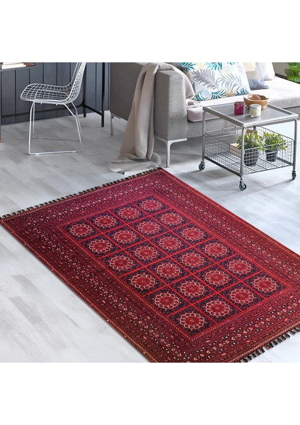 Arven 04 Kaymaz Taban Akrilik Şönil Kaymaz Taban Yıkanabilir Afgan Kilim indirimleri