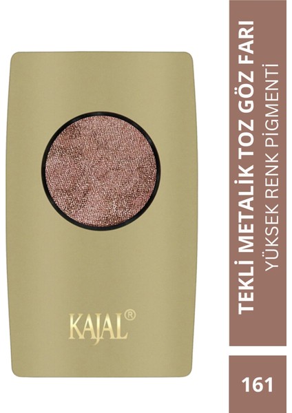 Metalik, Işıltılı Toz Göz Farı -Metallic Eyeshadow