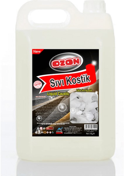 Sıvı Kostik 5 Kg - Koli İçi 1 Adet