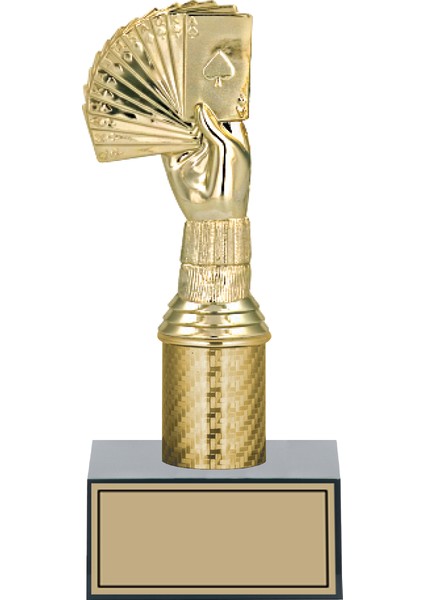 Briç Figürlü Ödül Kupası-Okul Kupası - Hediye Kupa 22 cm FG001