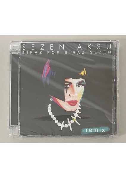 Sezen Aksu Biraz Pop Biraz Sezen Remix CD (Jelatininde Sıfır Orjnal Dönem Baskı)