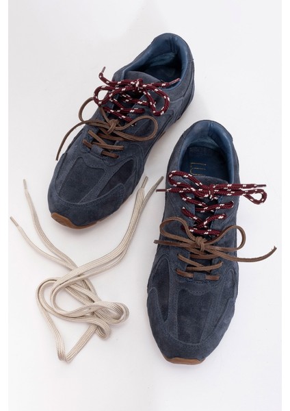 Serena Lacivert Süet Deri Kadın Spor Ayakkabı fırsatları