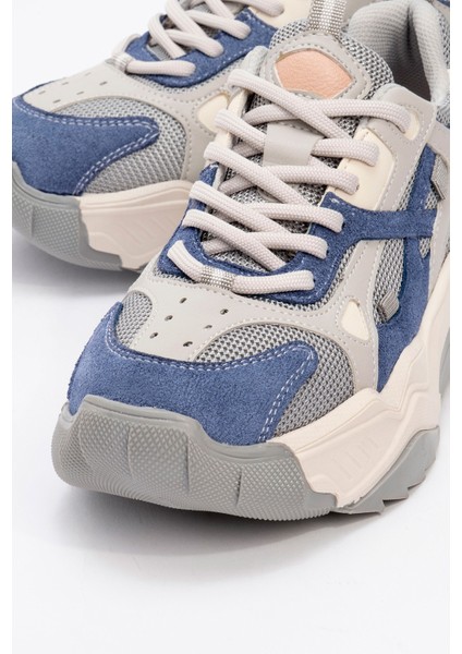 Lecce Mavi-Gri Kadın Spor Ayakkabı modelleri