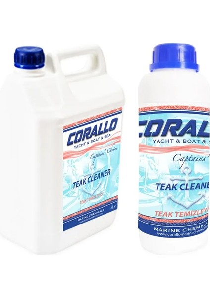 Teak Cleaner (Sıvı Teak Temizleyici) - 1 Lt Ambalaj
